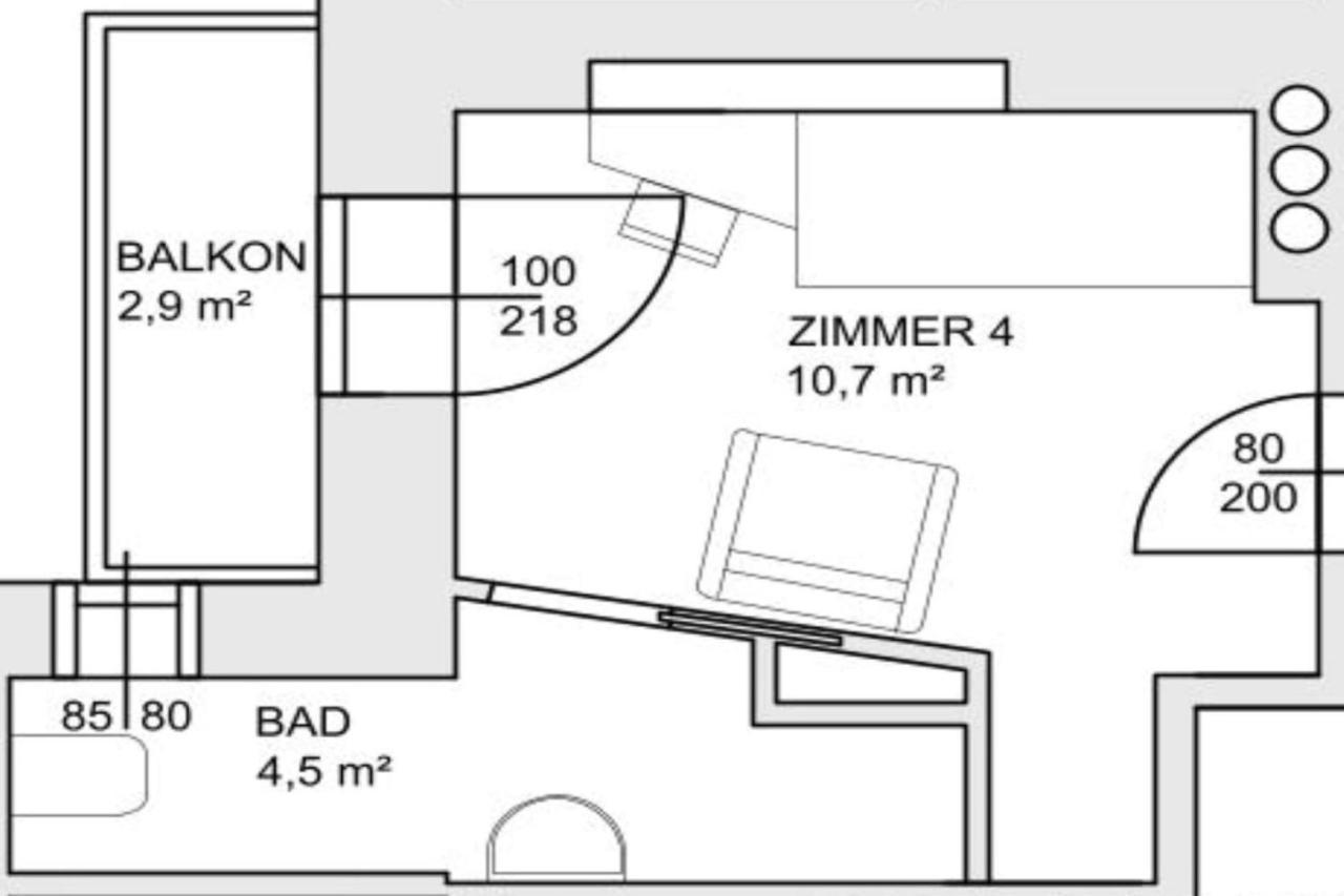 Pension Appartements Gabriele Bad Gastein Kültér fotó